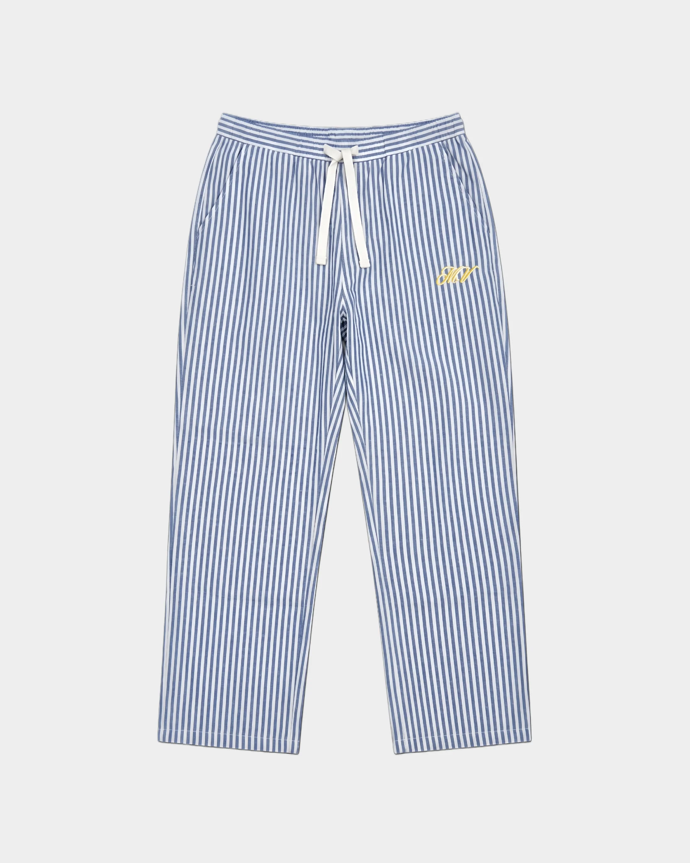 Maison Verne Striped Linen Pants